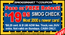 Smog Check Sherman Oaks Coupons Promos From 17 95 In Ca