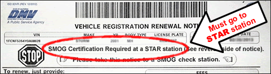 Smog Inspections - California DMV